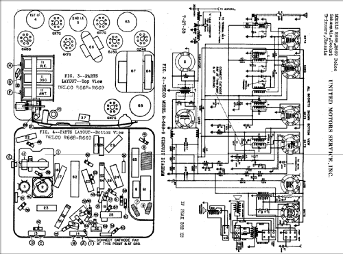 Delco R668; United Motors (ID = 779645) Car Radio