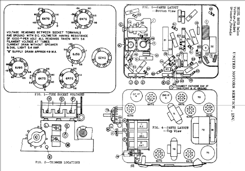 Delco R673; United Motors (ID = 779657) Autoradio