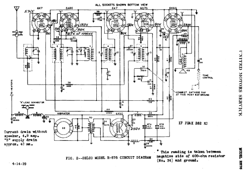 Delco R676; United Motors (ID = 779949) Autoradio