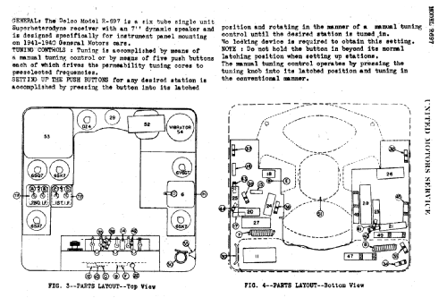 Delco R697; United Motors (ID = 780141) Car Radio