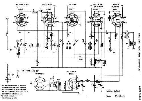 Delco R700; United Motors (ID = 780442) Car Radio