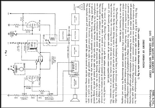 Delco R705; United Motors (ID = 411543) Car Radio