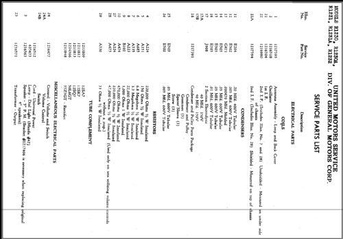 Delco R-1230A ; United Motors (ID = 411574) Radio