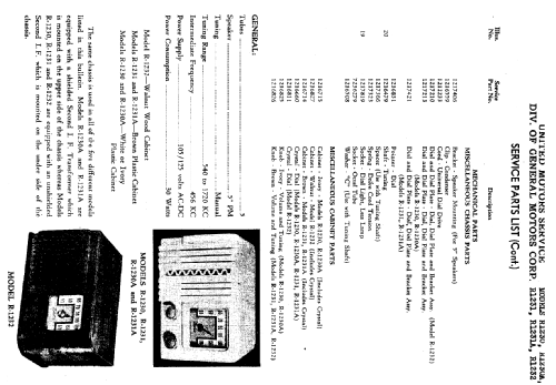 Delco R-1232; United Motors (ID = 784330) Radio