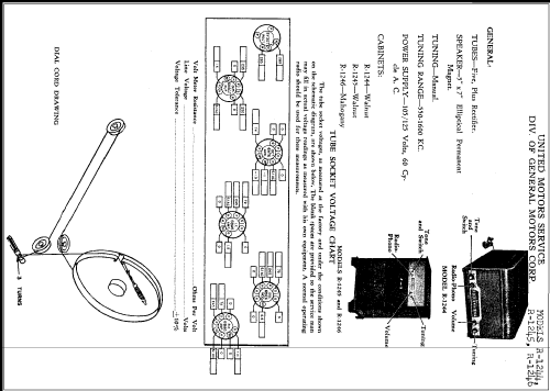 Delco R-1245 ; United Motors (ID = 311257) Radio