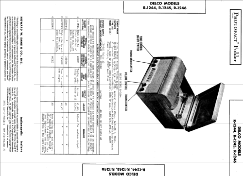 Delco R-1246 ; United Motors (ID = 583336) Radio