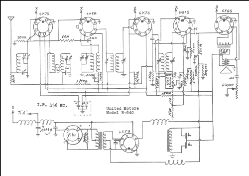 Delco R-640; United Motors (ID = 214923) Autoradio