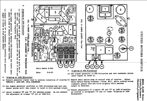 Delco R-642; United Motors (ID = 779256) Autoradio