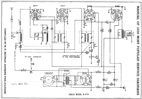 Delco R-675; United Motors (ID = 209741) Car Radio