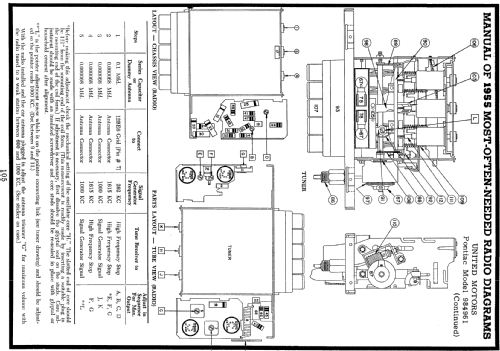 984961 Pontiac; United Motors (ID = 122235) Car Radio