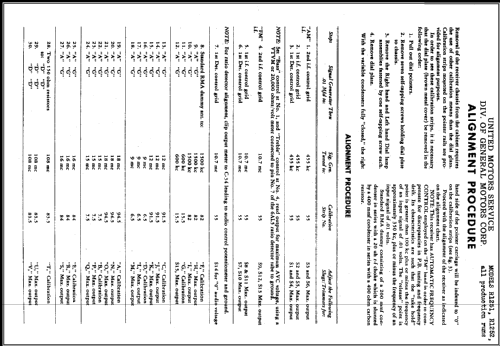 R-1251 ; United Motors (ID = 412133) Radio