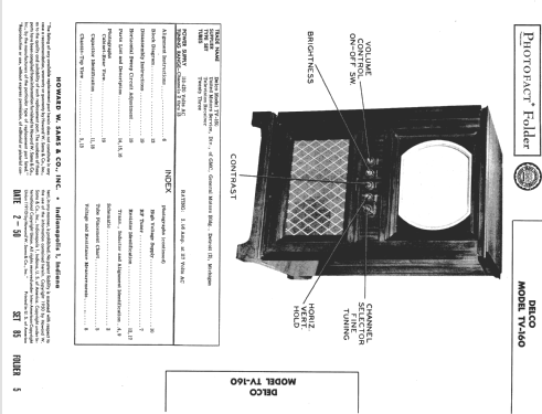 TV-160 ; United Motors (ID = 1571822) Television