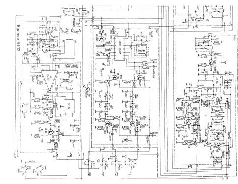 Radmor Quasi Quadro 5102; Unitra COBR; (ID = 2214719) Radio