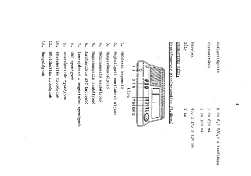 Akord DMP-501; Unitra DIORA - (ID = 1409980) Radio