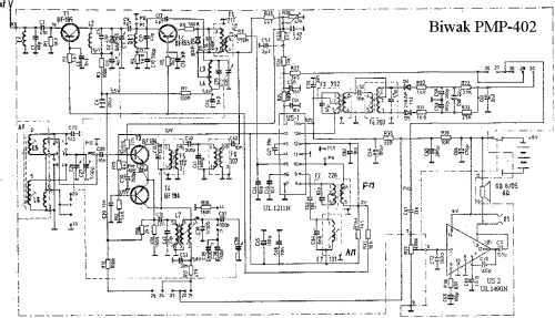 Biwak PMP-402; Unitra DIORA - (ID = 1418060) Radio