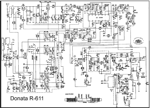 Donata R611; Unitra ELTRA; (ID = 1179313) Radio