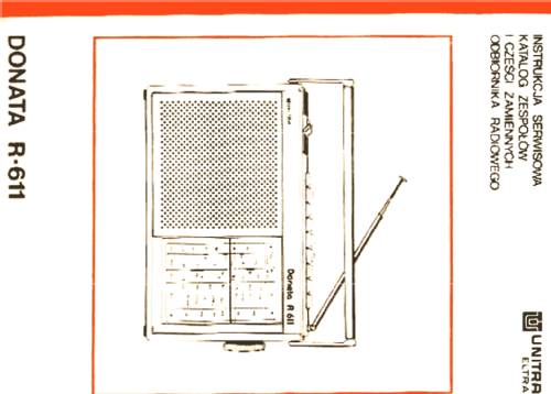 Donata R611; Unitra ELTRA; (ID = 1179324) Radio