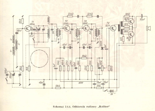 Koliber MOT601; Unitra ELTRA; (ID = 1919015) Radio