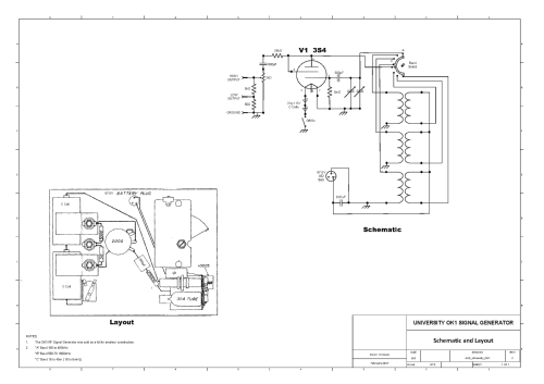 Unikit RF Oscillator OK1; University / (ID = 2355519) Ausrüstung