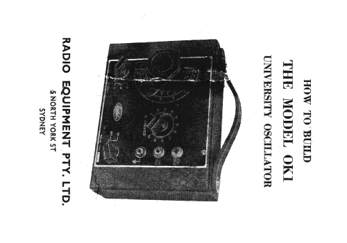 Unikit RF Oscillator OK1; University / (ID = 2616661) Equipment