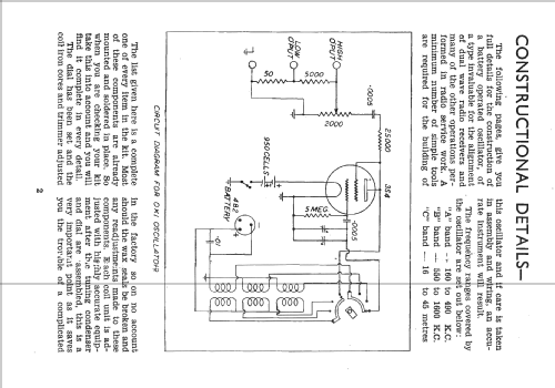 Unikit RF Oscillator OK1; University / (ID = 2616662) Equipment