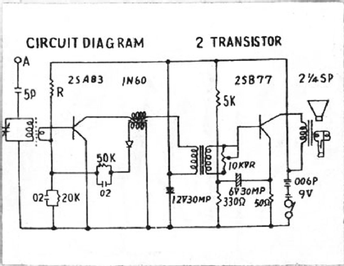 Champion 2 Transistor Deluxe NR-21; Unknown - CUSTOM (ID = 1483920) Radio