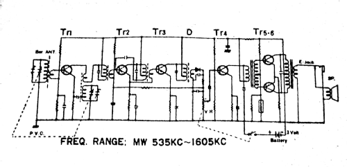 Colton Six Transistor ; Orion Electric Co., (ID = 1375116) Radio