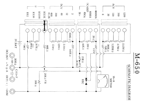 Exacta M-650; PeakTech GmbH, Heinz (ID = 1181300) Equipment