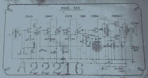 Starlet Six Transistor 360; Unknown - CUSTOM (ID = 2356478) Radio