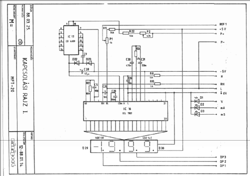 Transistor Tester MFT-20; Minipool IKSZ; (ID = 2679401) Ausrüstung