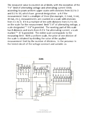 V/A and Transistor Meter TL-4M {ТЛ-4М}; Tartu Control Device (ID = 2724394) Equipment