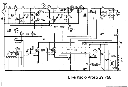 Bike Radio Aroso 29.766; Unknown to us - (ID = 1325863) Radio
