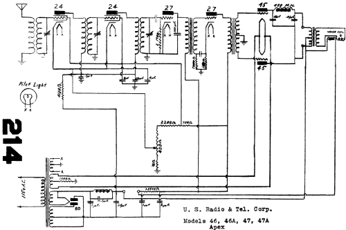 Apex 46-A; Apex Electric, Pool; (ID = 653434) Radio