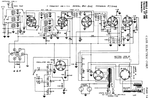 Case 802 Ch= 27 SME; Apex Electric, Pool; (ID = 479812) Radio