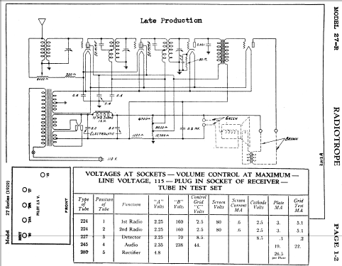 Radiotrope 27R ; Apex Electric, Pool; (ID = 413415) Radio