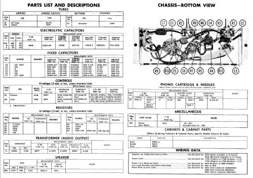 208A Ch= 20031 Amplifier; V-M VM Voice of (ID = 546466) Ton-Bild