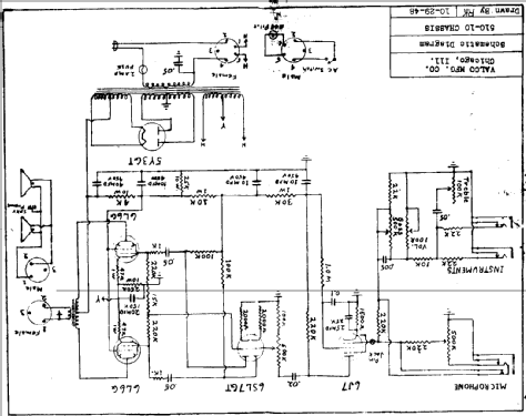 National 510 Ch= 510-10; Valco Manufacturing (ID = 1626946) Ampl/Mixer