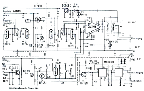 FM-Tuner FD11; Valvo GmbH, (ID = 948723) mod-past25