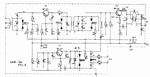 FM-Tuner FD1A; Valvo GmbH, (ID = 652670) mod-past25