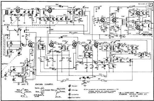 Super Jet 40PT-S4; Vanguard; Hospitalet (ID = 284732) Radio