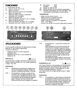 Electronic Palcolor Pattern Generator 06JG; Vanguard; Hospitalet (ID = 2881625) Equipment