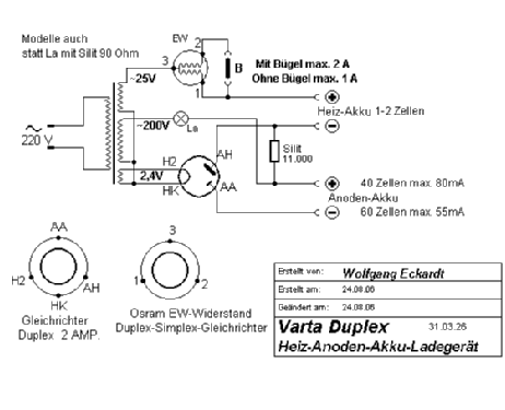 Duplex ; Varta Accumulatoren- (ID = 246690) Power-S