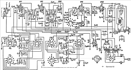 Baltika - Балтика 52; VEF Radio Works (ID = 103879) Radio