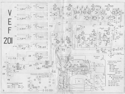 VEF 201; VEF Radio Works (ID = 104460) Radio