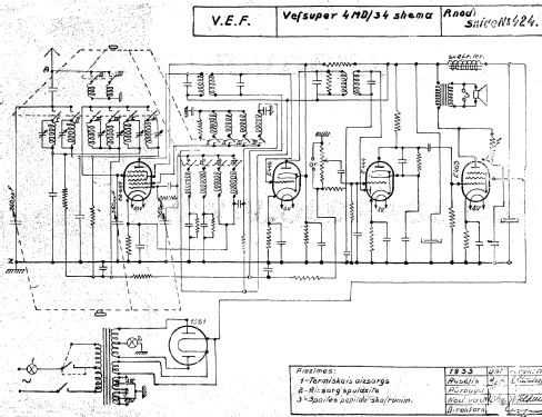 VEF Super 4MD/34; VEF Radio Works (ID = 2233591) Radio