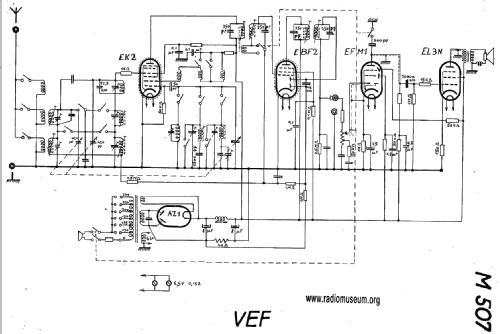 Vefsuper MD/40 M507; VEF Radio Works (ID = 21026) Radio