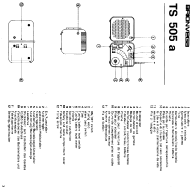 TS505a; Vega, BP Radio, (ID = 2529300) Radio