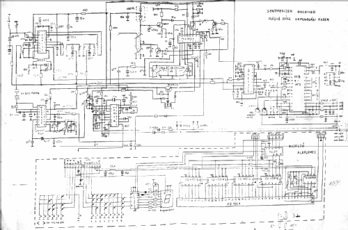 AM/FM Quartz Synthesizer Receiver RA 7387 S; Videoton; (ID = 2161550) Radio