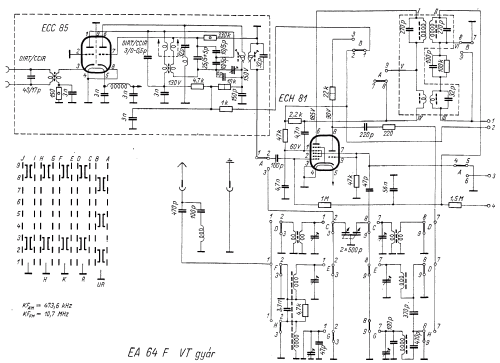 EA-64F; Videoton; (ID = 316398) Radio