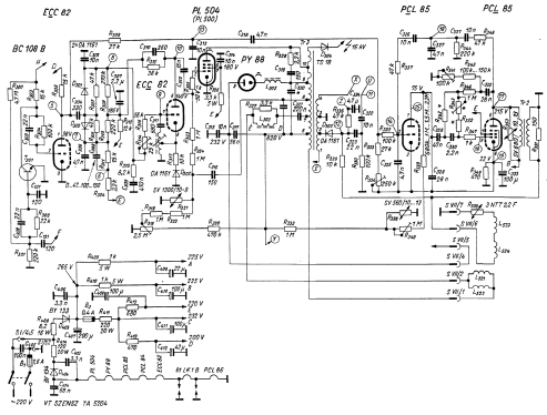 Jupiter de Luxe TA 5204; Videoton; (ID = 1456511) Television